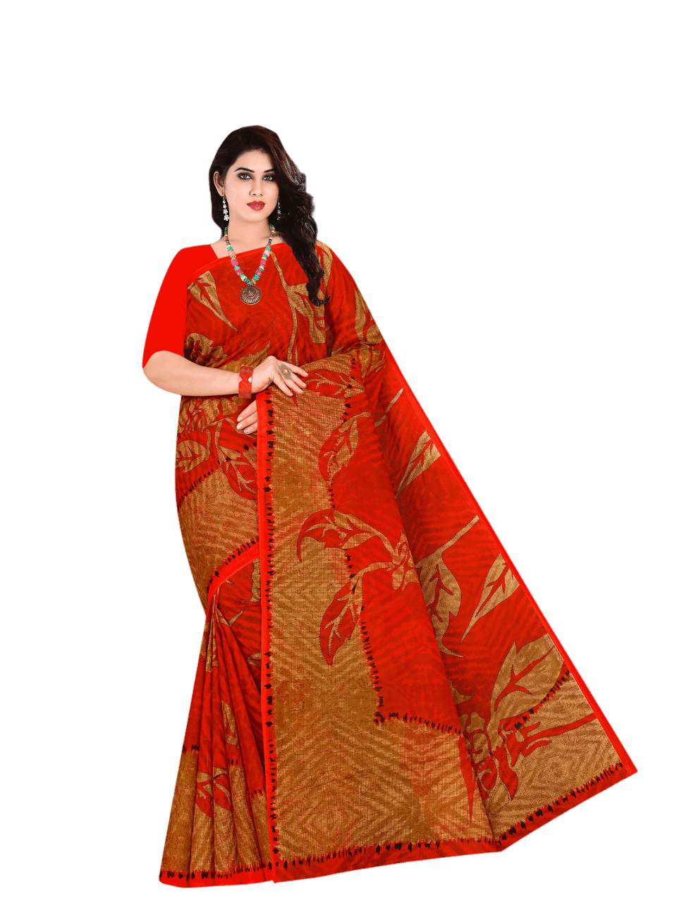 Printed Saree